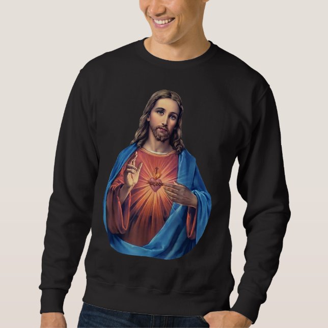 Sudadera Sagrado Corazón de Jesús (Anverso)