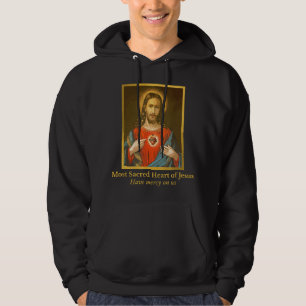 Sudadera Sagrado Corazón de Jesús Católico Religioso