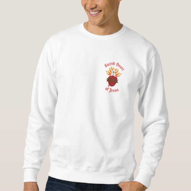 Sudadera Sagrado Corazón de Jesús Versión II (Anverso)