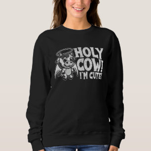 Sudadera Sagrado Susurrador de Vaca Lindo Animal Para Hombr