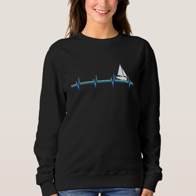 Sudadera Sailing sailboat catamaran owner skipper (Anverso)
