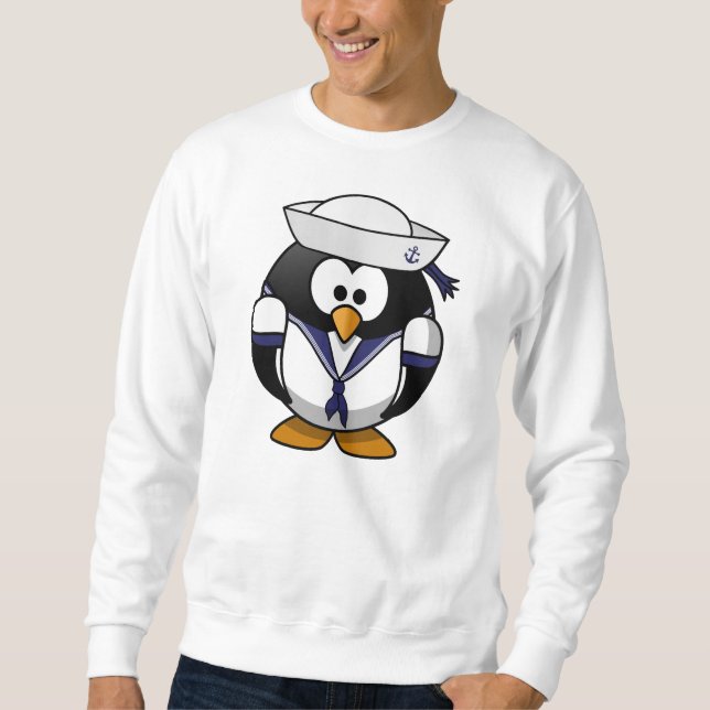 Sudadera Sailor Penguin (Anverso)