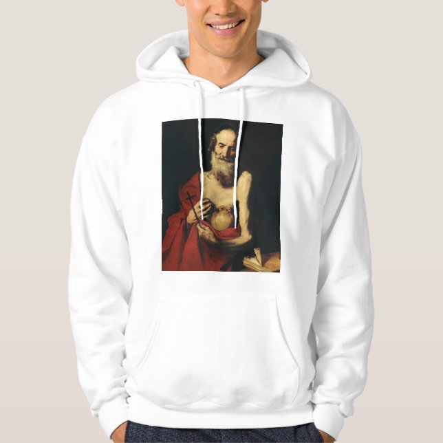 Sudadera Saint Jerome por Jusepe de Ribera (Anverso)