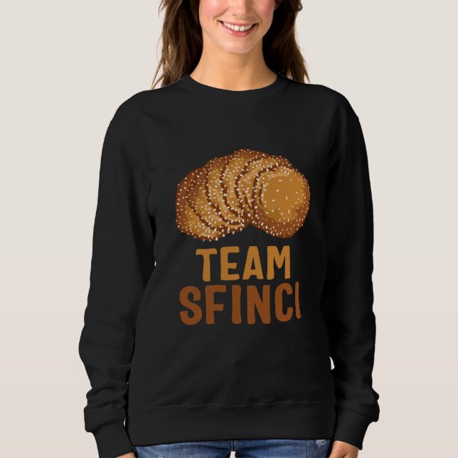 Sudadera Saint Joseph's Day Team Sfinci Cute Sicilian Desse (Anverso)