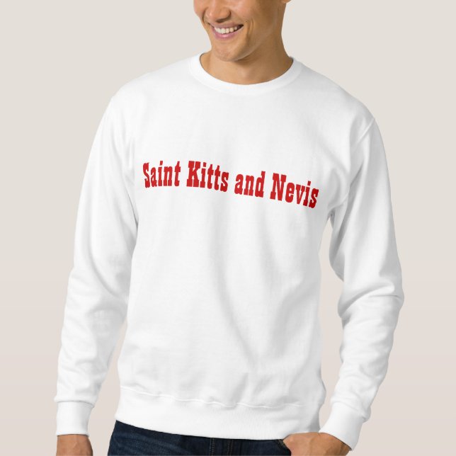 Sudadera saint kitts y nevis (Anverso)