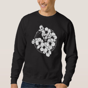 Sudadera Sakura Japón Flor de cerezo Naturaleza de árbol ja
