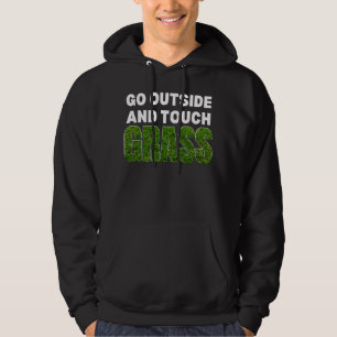 Sudadera SAL AL AIRE LIBRE TOCA CÉSPED Humor Divertido