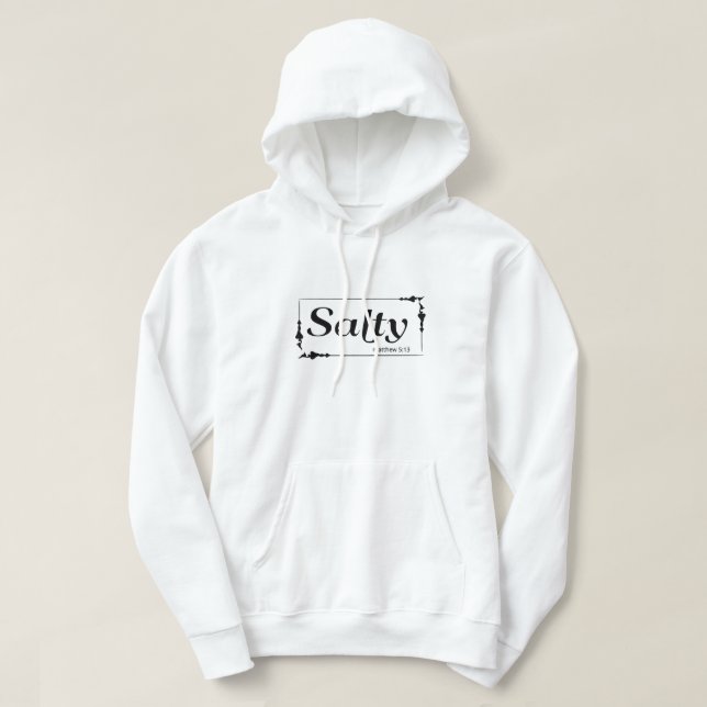 Sudadera Sal de la tierra (Diseño del anverso)
