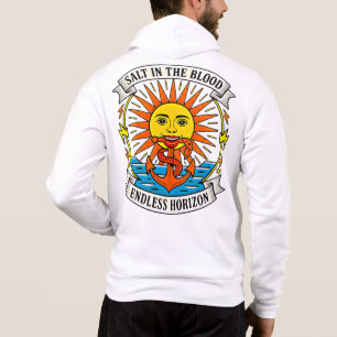 Sudadera Sal en la Sangre Sol y Ancla Aventura Náutica
