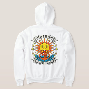 Sudadera Sal en la Sangre Sol y Ancla Aventura Náutica