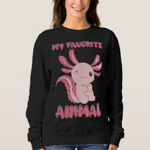 Sudadera Salamander Animal mexicano anfibio Lover Axolotl