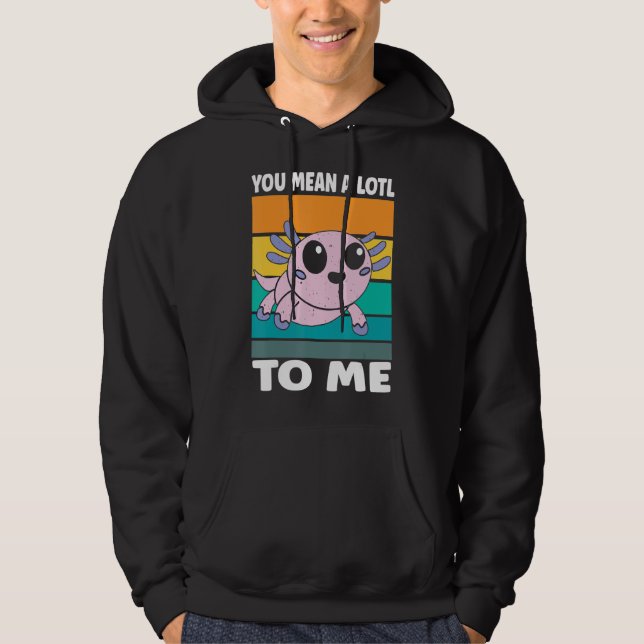 Sudadera Salamander Love Axolotl (Anverso)
