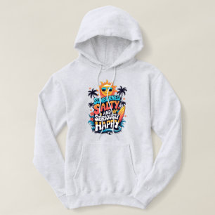 Sudadera Salario al sol y felicidad - Vibes de playa retro