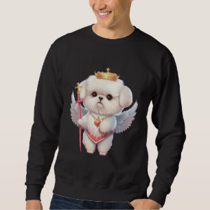 Sudadera Salchichas maltesas, amantes de los perros maltese