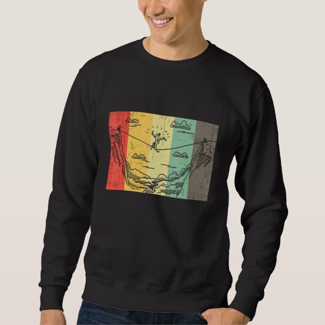Sudadera Saldo de resaltado de inclinación de líneas de tra (Anverso)