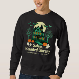 Sudadera Salem, Biblioteca De Hunted, Massachusetts, Est. 1