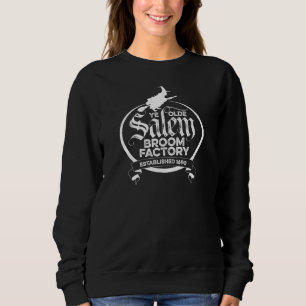Sudadera Salem Witch Broom Factory - gótica vintage diverti