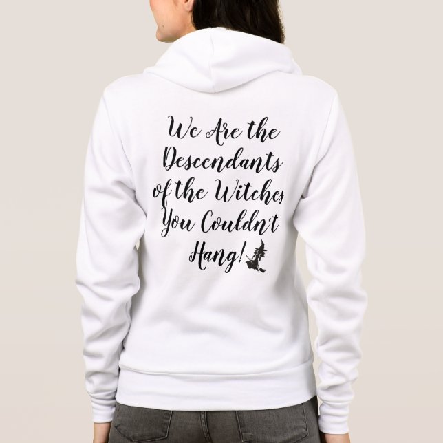 Sudadera Salem Witch Descendants Zip-Up (Reverso)