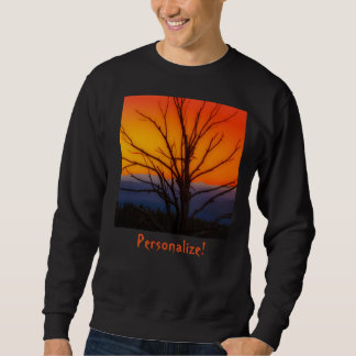 Sudadera Salida del sol sobre diseño del parque nacional de