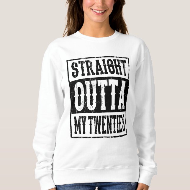 SUDADERA SALIDA DIRECTA MI VEINTICINCO DÍA DE AÑOS (Anverso)