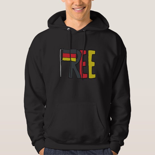 Sudadera Salida libre de Alemania (Anverso)
