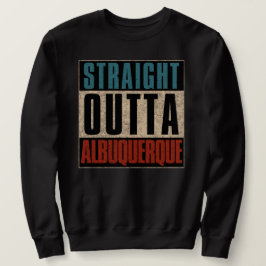 Sudadera Salida recta Albuquerque Nuevo México NM
