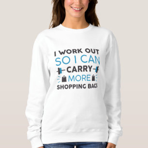 Sudadera Salir de compras bolsas