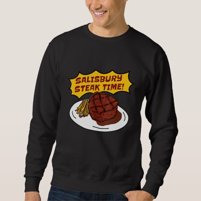 Sudadera ¡Salisbury Steak Time! Salisbury Gravy Mix Tee (Anverso)