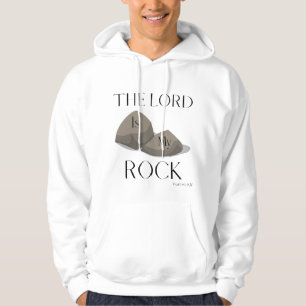 Sudadera Salmo 18:2 Escritura de Biblia Cita KJV masculino