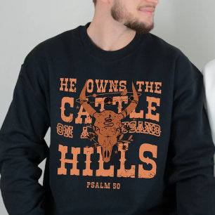 Sudadera Salmo 50 de la Biblia Cristiana Occidental