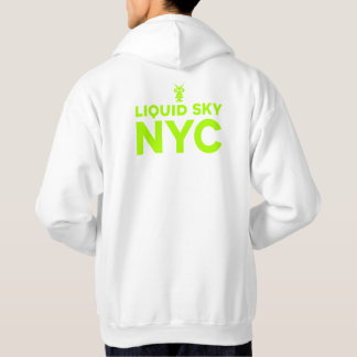Sudadera SALÓN DE CIELO LÍQUIDO (huella verde) CON IMPRESIÓ