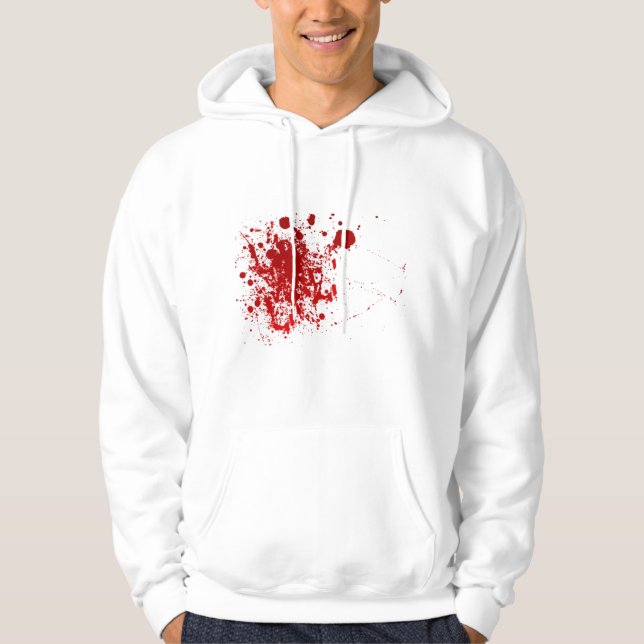 Sudadera Salpicadura de la sangre (Anverso)