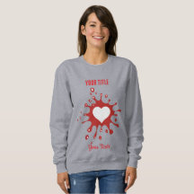Salpicadura de pintura roja con forma de corazón b