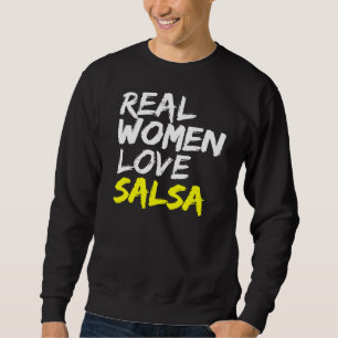 Sudadera Salsa Bailarina Pareja Mujeres Aman Salsa
