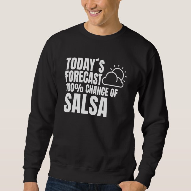 Sudadera Salsa dancer dance partner outfit salsa saying (Anverso)