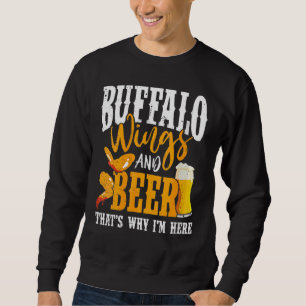 Sudadera Salsa de Alas Calientes para Pollo Frito Buffalo d
