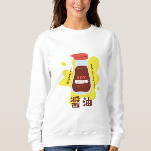 Sudadera Salsa de soja japonesa suave