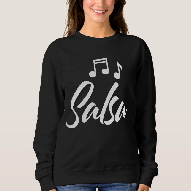 Sudadera Salsa Funny Dance Women Salsa (Anverso)