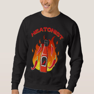 Sudadera Salsa Heatonist Habanero Foodie Picante Caliente M