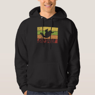 Sudadera Saltador Retro Antiguo Paracaidismo Paracaidista S