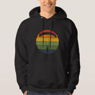 Sudadera Saltando en paracaídas desde el cielo Gif retro