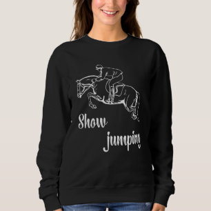 Sudadera Saltar Chicas de equitación me encantan los caball