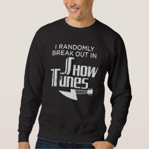 Sudadera Salto Al Azar En Show Tunes Humor Rock Play
