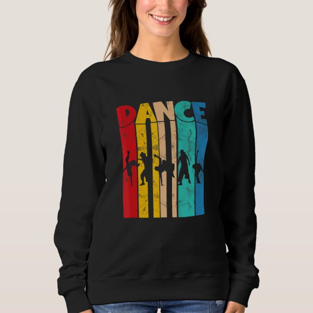 Sudadera Salto bailable B Boy Dance Breakdance Bailarina Ra (Anverso)