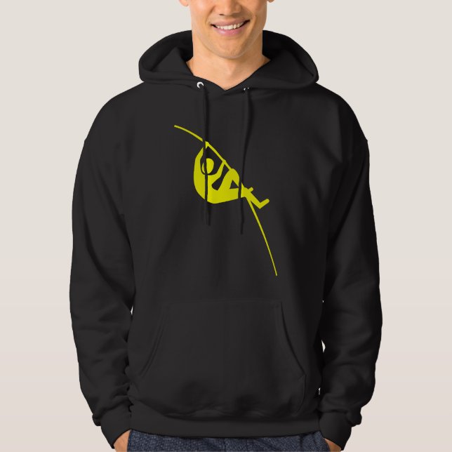 Sudadera Salto con Pértiga - Amarillo (Anverso)