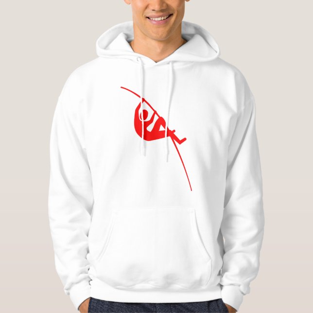 Sudadera Salto con pértiga - Rojo (Anverso)