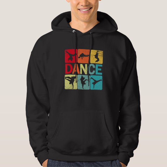 Sudadera Salto de baile B Boy Dance Breakdance Bailarina Hi (Anverso)