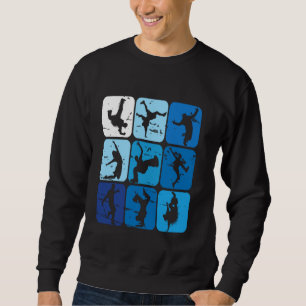 Sudadera Salto de baile significa Hip Hop Retro Vintage Tee