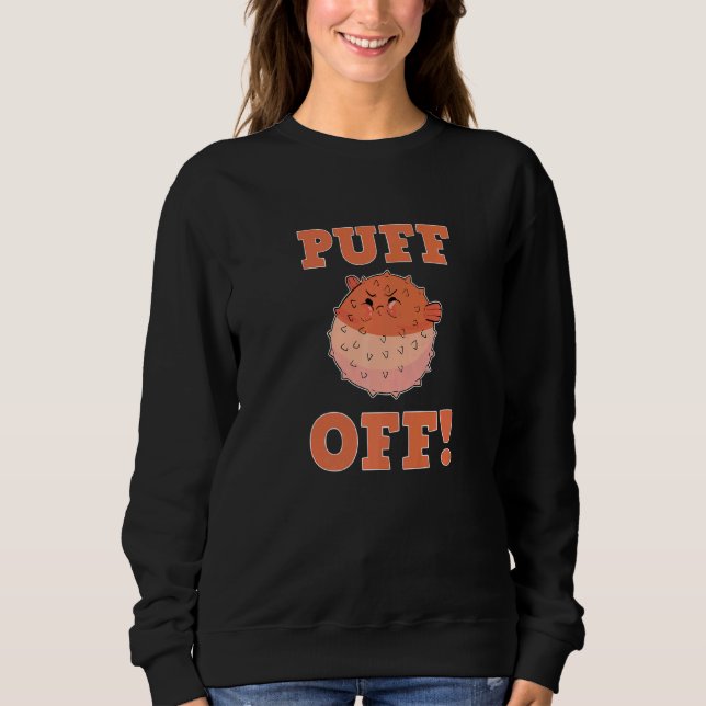 Sudadera Salto de pez globo (Anverso)