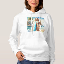Sudadera salto de punto de acción chica